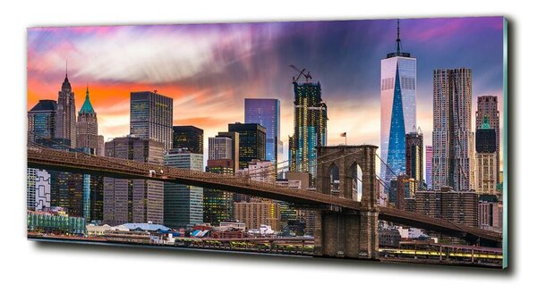 Imagine de sticlă Manhattan New York City