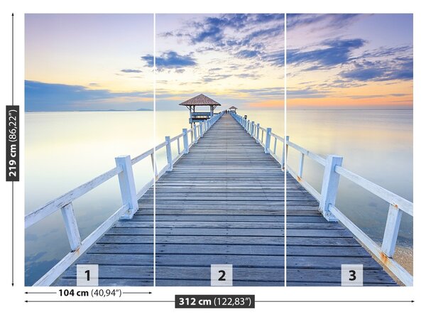 Fototapet Sea Pier