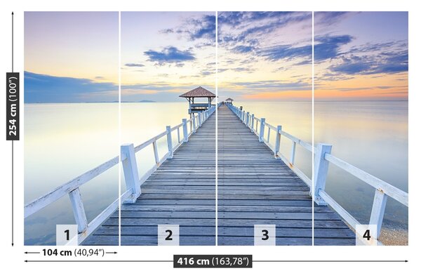 Fototapet Sea Pier