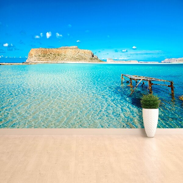 Fototapet Lagoon Grecia