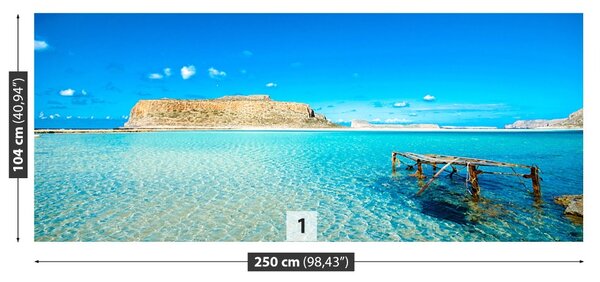 Fototapet Lagoon Grecia