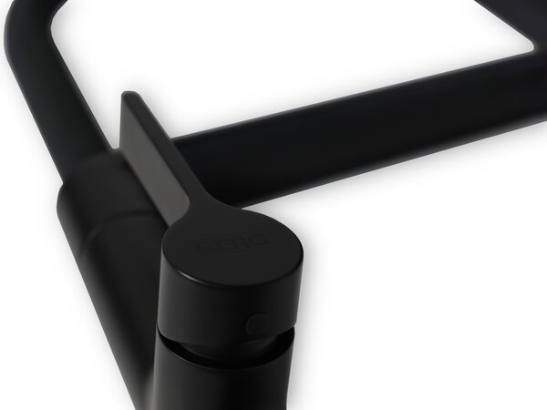 Berg Black Magnetic baterie bucătărie pe picior negru 130380PH