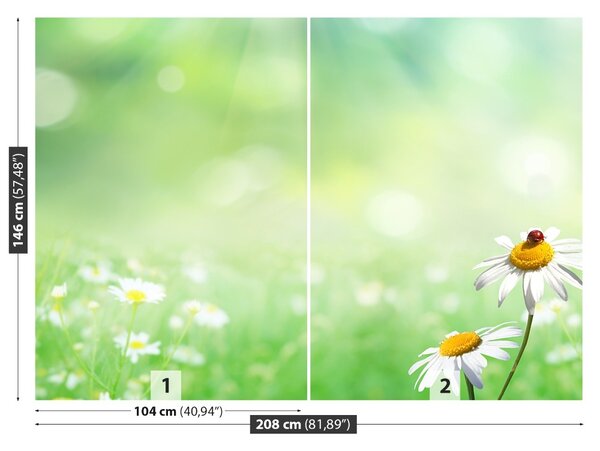Fototapet Green muşeţel