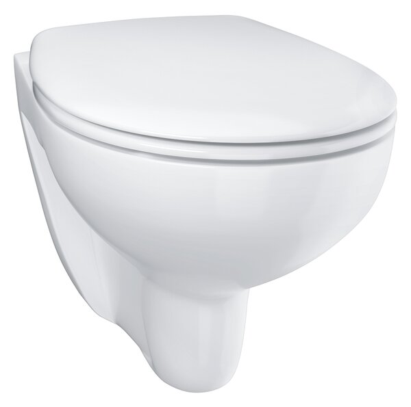 Grohe Bau Ceramic vas wc cu capac soft-close agăţat fără margine alb 39351000