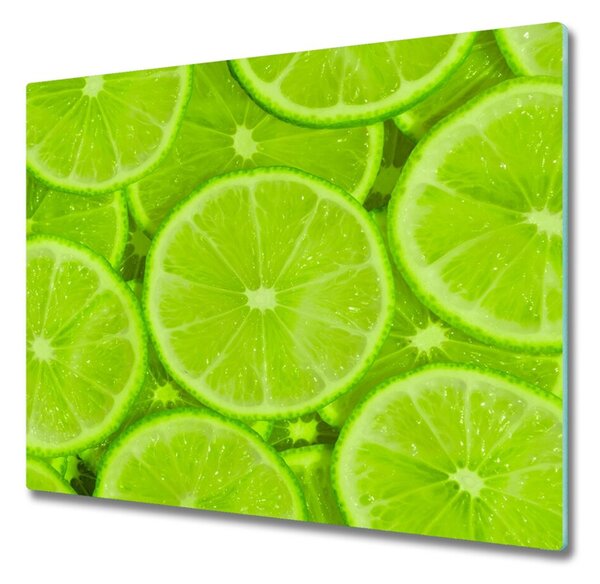 Tocator din sticla Lămâie verde