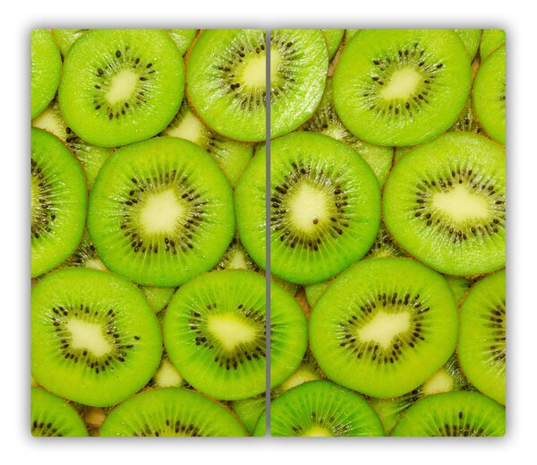 Tocator din sticla kiwi