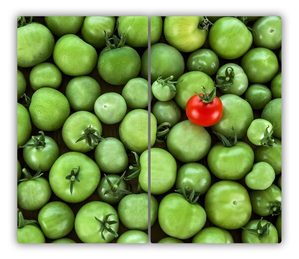 Tocator din sticla tomate coapte