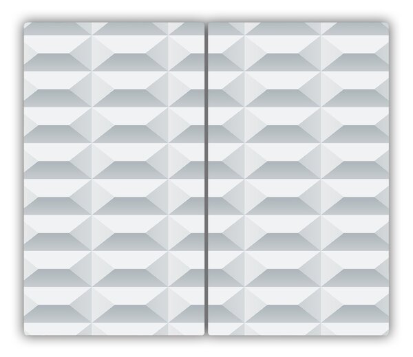 Tocator din sticla figuri geometrice