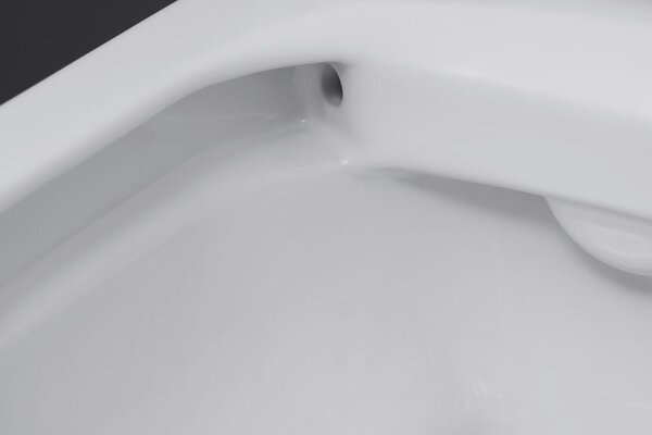 Duravit No. 1 vas wc agăţat fără margine alb 25750900002