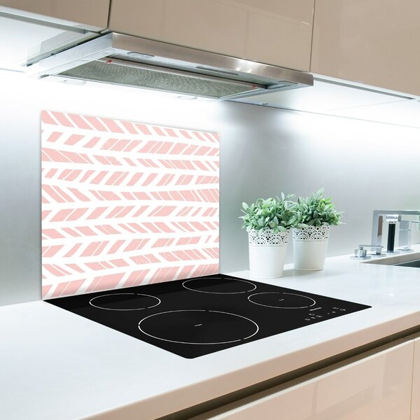 Tocator din sticla herringbone