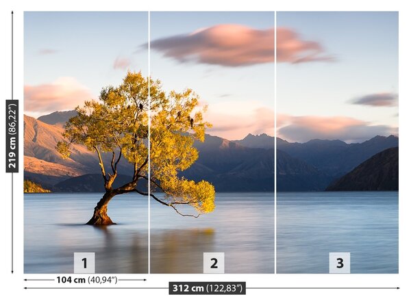 Fototapet Arborele Lake