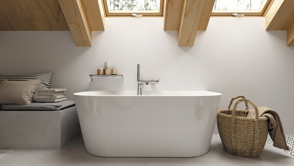 Deante Silia raft de baie 43.6 cm crom ADI0511