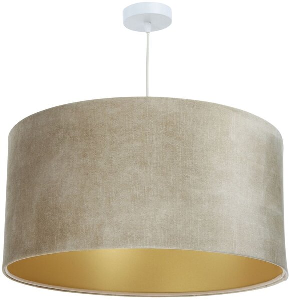 BPS Koncept Ginger lampă suspendată 1x60 W auriu-bej 0E0-152-50