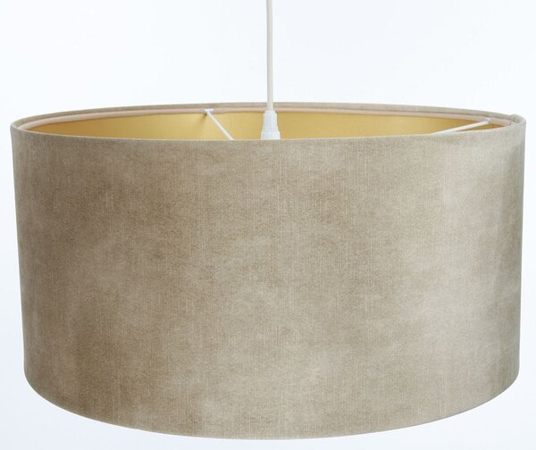 BPS Koncept Ginger lampă suspendată 1x60 W auriu-bej 0E0-152-50