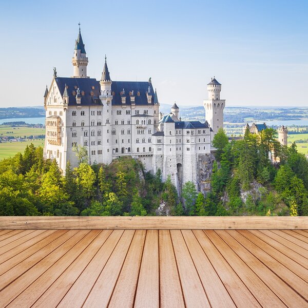 Fototapet Neuschwanstein