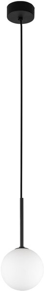 TK Lighting Martin lampă suspendată 1x6 W alb-negru 4502