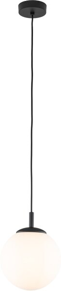 TK Lighting Esme lampă suspendată 1x15 W alb-negru 5669