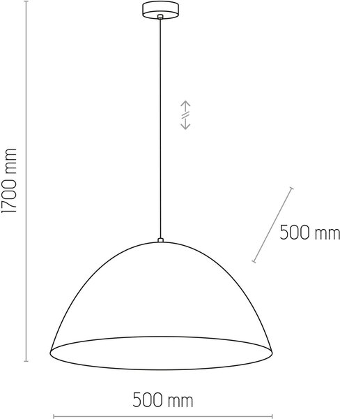 TK Lighting Faro lampă suspendată 1x15 W negru 6006