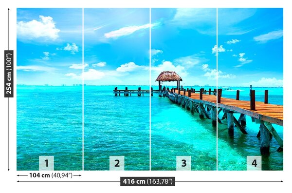 Fototapet Marea Jetty