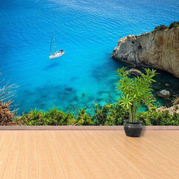 Fototapet Grecia Yacht
