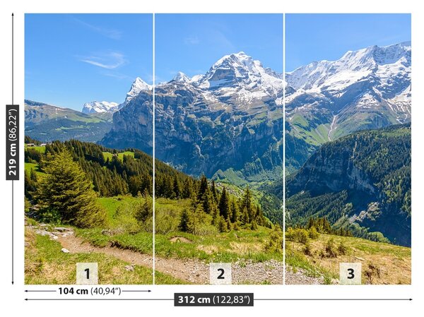Fototapet Alpi