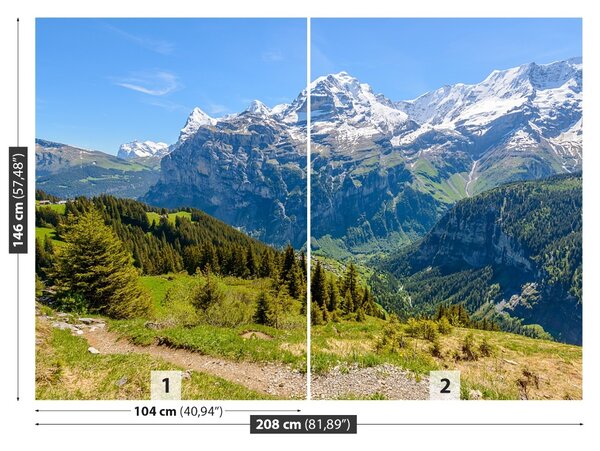 Fototapet Alpi