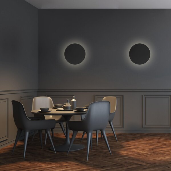 TK Lighting Luna lampă de perete 4x6 W negru 6013