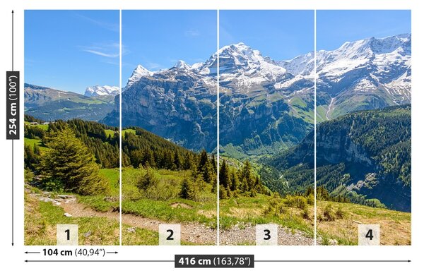 Fototapet Alpi