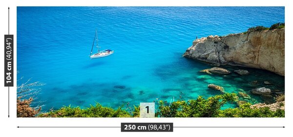 Fototapet Grecia Yacht