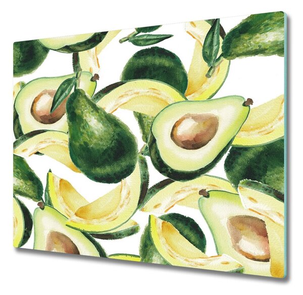 Tocator din sticla Avocado