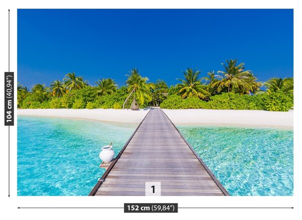 Fototapet Palm Beach