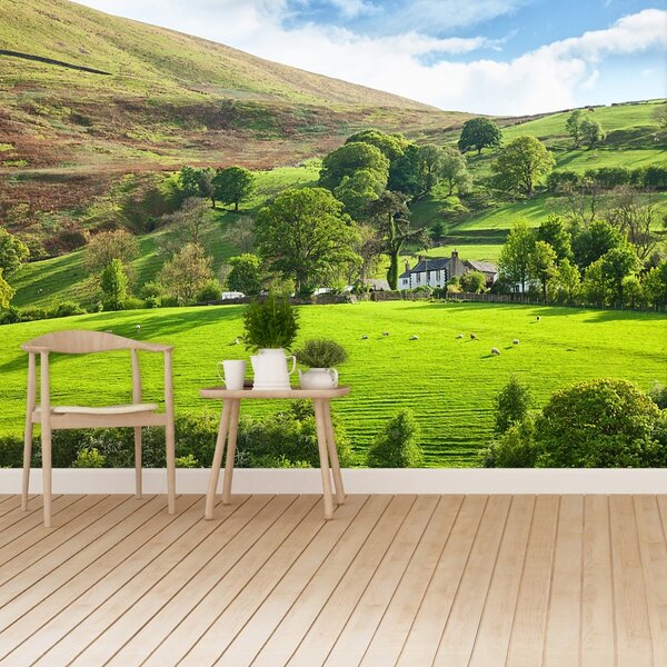Fototapet Spring Cumbria