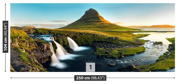 Fototapet Mount Kirkjufell