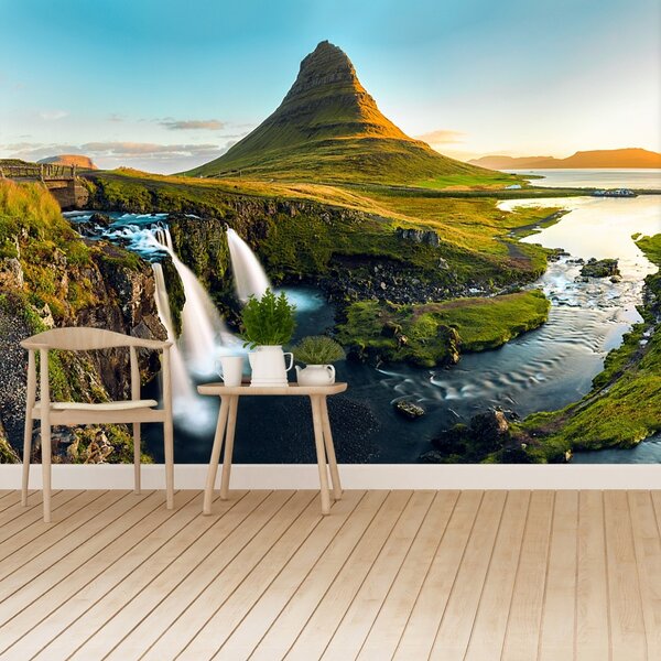 Fototapet Mount Kirkjufell