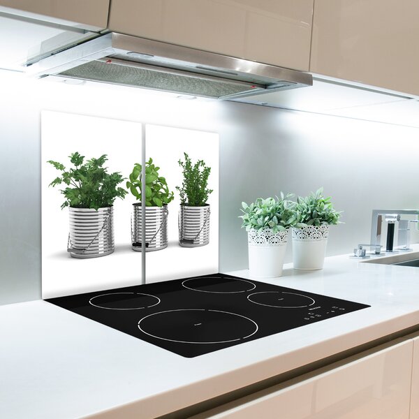 Tocator din sticla plante aromatice