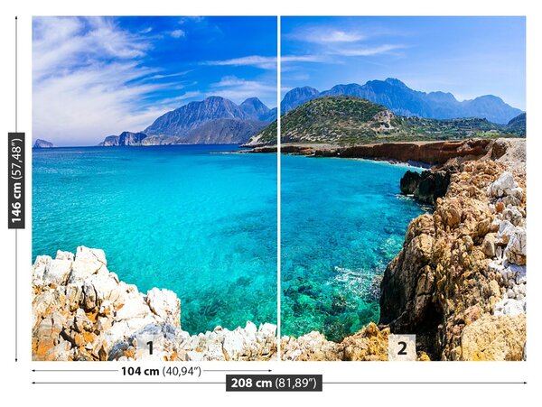 Fototapet plaje Grecia