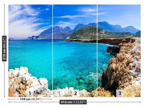 Fototapet plaje Grecia