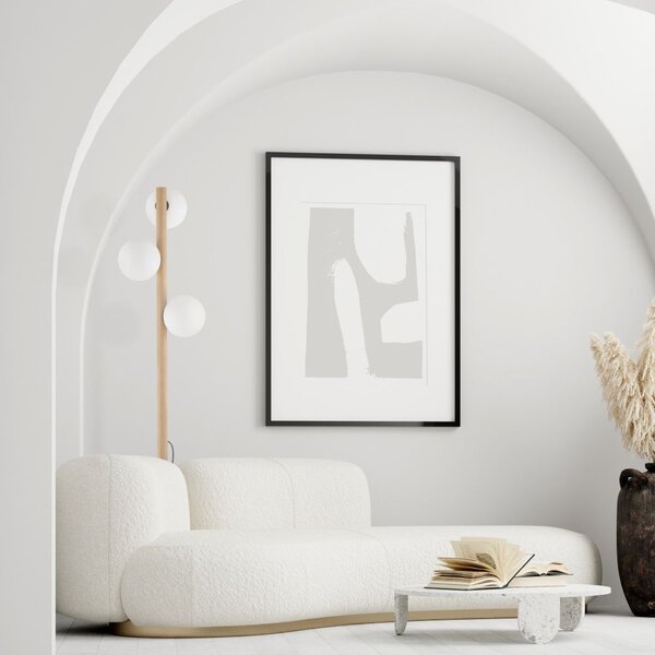 TK Lighting Estera Wood lampă de podea 3x6 W alb 5809