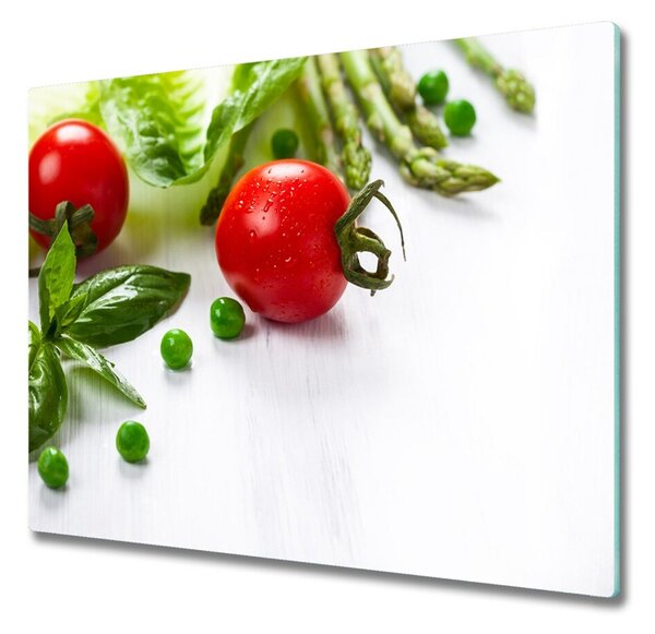 Tocator din sticla Legume proaspete