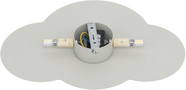 TK Lighting Cloud lampă de perete 2x6 W bej 5886