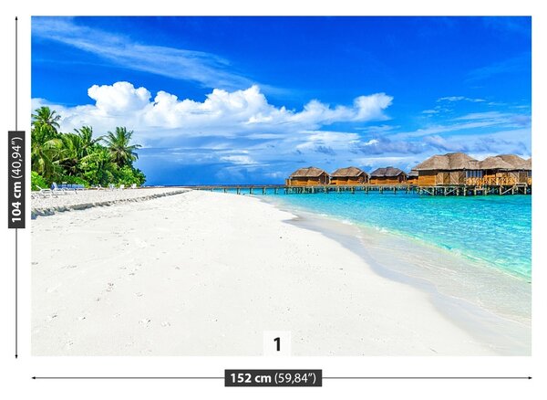 Fototapet Insulele Maldive