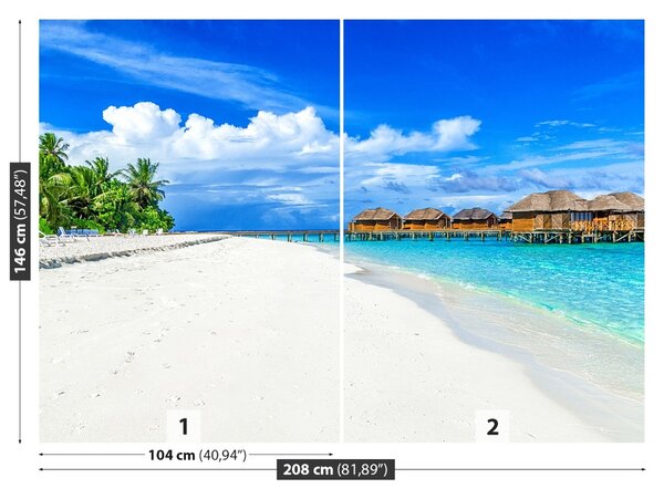 Fototapet Insulele Maldive