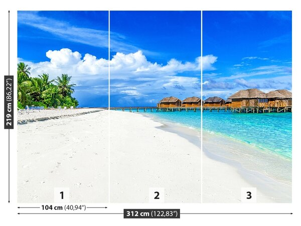 Fototapet Insulele Maldive
