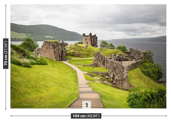 Fototapet Loch Ness Castle