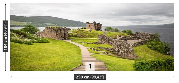 Fototapet Loch Ness Castle