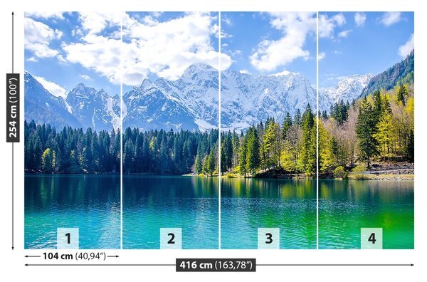 Fototapet Mountain Lake