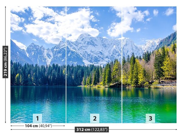 Fototapet Mountain Lake