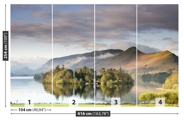 Fototapet Lacul Derwentwater