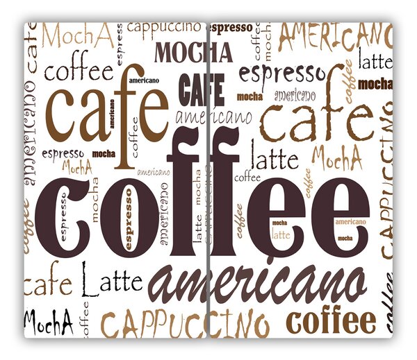 Tocator din sticla Cafea