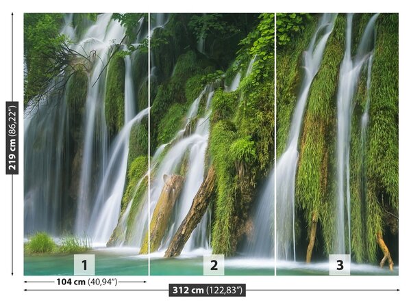 Fototapet cascade Croația